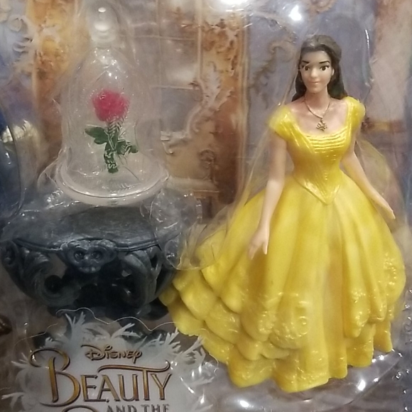 Nwt! Disney beauty & the beast enchanted rose scen - Picture 3 of 4